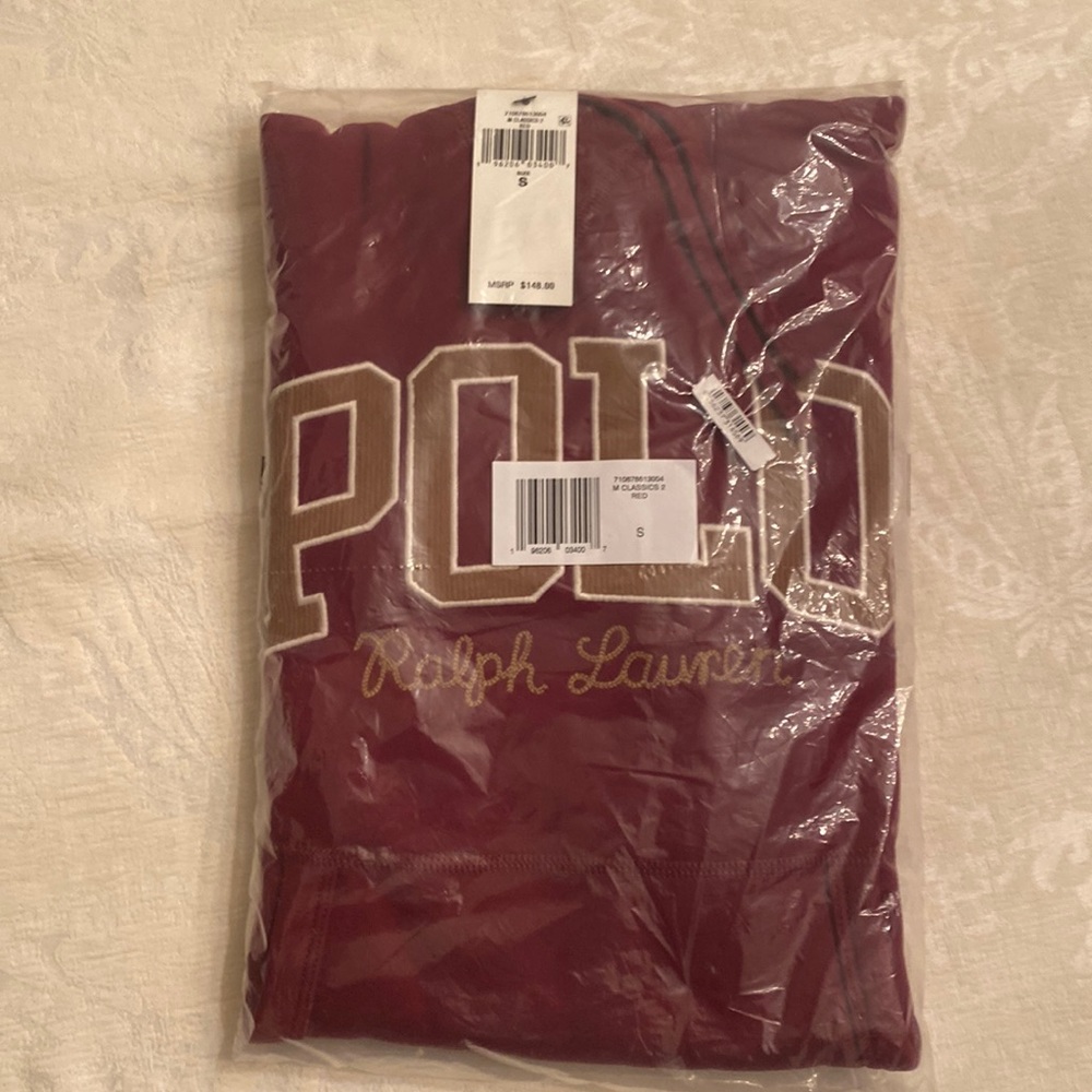 Men’s Ralph Lauren Polo Hooded Sweatshirt NWT